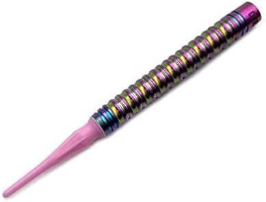 CUESOUL Green/Pink/Blue GEMS Stone Tungstendart mit 90% Tungsten und Gradient Farben für Profis ROST Flights 19g/20g