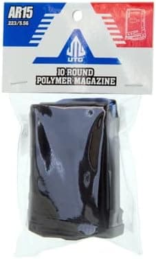 UTG Unisex Erwachsene AR15 10 Round Polymer Magazine .223/5.56 Schwarz Schuss