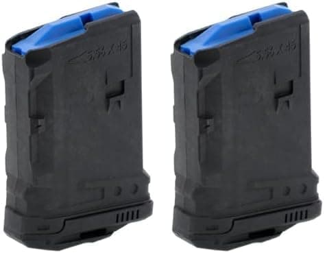 UTG Unisex Erwachsene AR15 10 Round Polymer Magazine .223/5.56 Schwarz Schuss