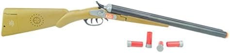 Toyland® Western Schrotflinte 75cm mit Sound-Effekt und Auswerfen Shells für Kinder bei Spielabo Tage und Abende mit Fli