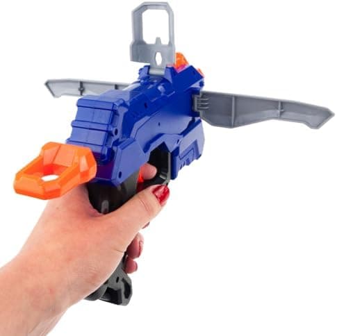 Nerf-Pistole mit 8 Schaumstoffgeschossen für Kinder
| Spielzeugpistole mit Schaumstoffgeschossen zur Zielschockierung
|