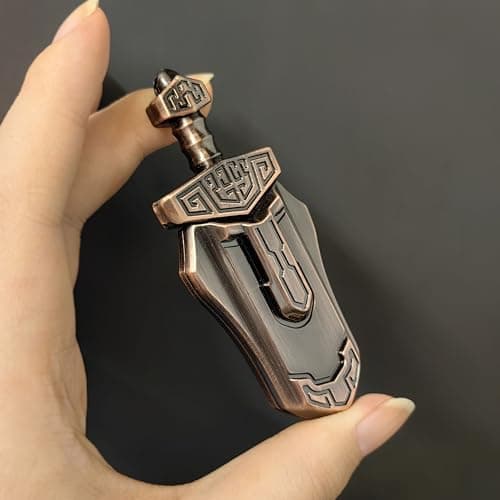 EDC-Schwert Fidget Slider für Erwachsene - Stressabbau, Magnetisches Metallspielzeug für Büro und Schreibtisch (Grau)