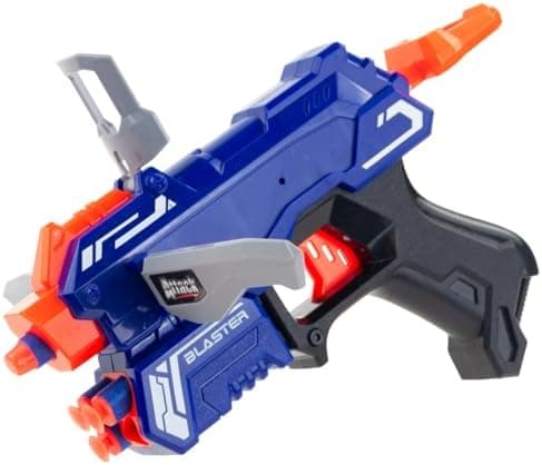Nerf-Pistole mit 8 Schaumstoffgeschossen für Kinder
| Spielzeugpistole mit Schaumstoffgeschossen zur Zielschockierung
|