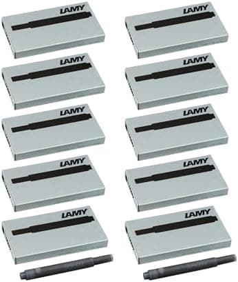 LAMY T10 2er Set löschbare Tintenpatronen mit großem Tintenvorrat - für Professionellen - Ideal für Schreibarbeit im Bür