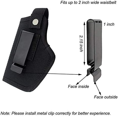 Tactical Gürtelholster für Concealed Carry - Rechts- und Linkshänder, passt Gelbe und Schwarz	void
| Metall Klipp Gürte