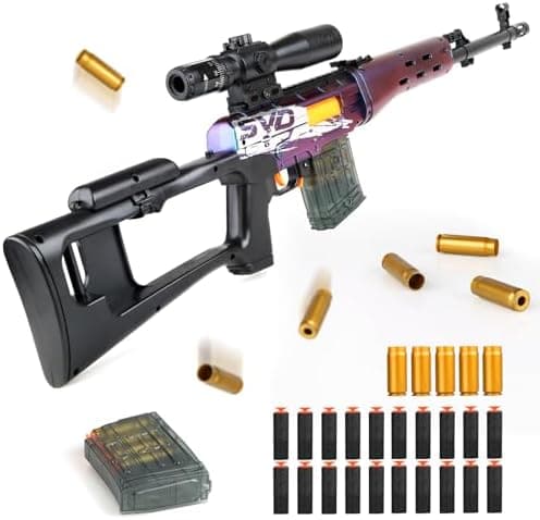 Spielzeug Pistole Kinder + Farbwechselnde Kinder Spielzeugwaffen + Schaumstoff-Blaster Pistole + Toy Guns with Soft Foam