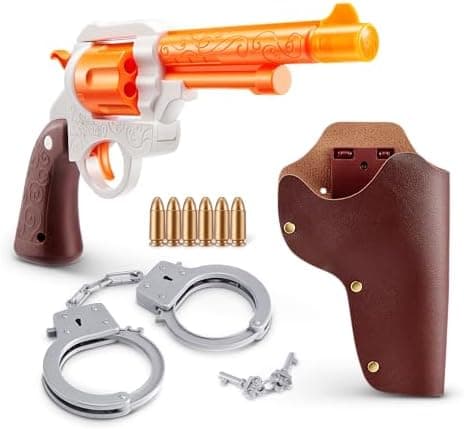 XSHOT Role Play Cowboy von ZURU –imaginative Western Blaster Spielset mit LED-Licht und Sound, perfekt für 8-12-jährige
