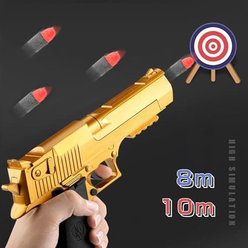 Sicherheitstraining mit Spielzeug Pistole - Soft Foam Blaster Toy für 14+