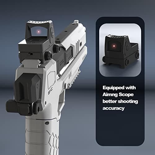Tovol Zerky Schaumstoff Blaster Pistole mit Patronen Magazin für Kinder und Jugendliche
| Tovol Zerky Blaster Pistole m