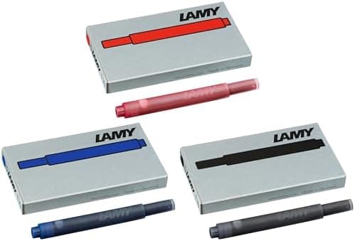 LAMY T10 2er Set löschbare Tintenpatronen mit großem Tintenvorrat - für Professionellen - Ideal für Schreibarbeit im Bür