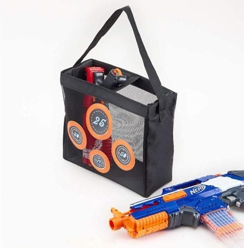 Toyer Schaumstoff-Blaster Aufbewahrung N-Strike Elite/Mega/Rival Serie für Nerf-Waffen und sichtbarer Trainingsplatz