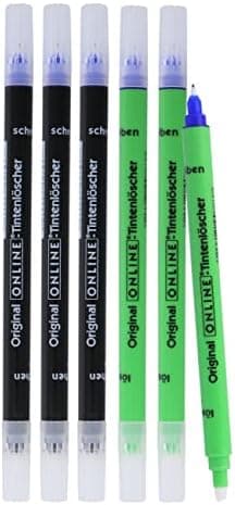 ONLINE Kompatible LAMY Tintenpatronen blau, Universal Patrice, löschbar, für Füllhalter & Tintenroller - Vorteilspack Ko
