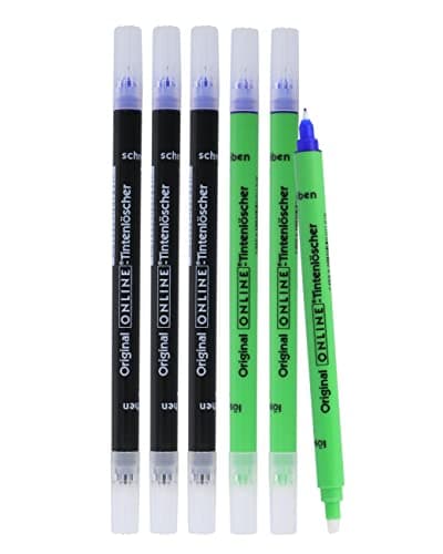ONLINE Kompatible LAMY Tintenpatronen blau, Universal Patrice, löschbar, für Füllhalter & Tintenroller - Vorteilspack Ko