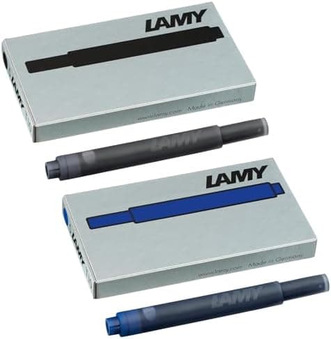 LAMY T10 2er Set löschbare Tintenpatronen mit großem Tintenvorrat - für Professionellen - Ideal für Schreibarbeit im Bür