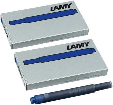 LAMY T10 2er Set löschbare Tintenpatronen mit großem Tintenvorrat - für Professionellen - Ideal für Schreibarbeit im Bür