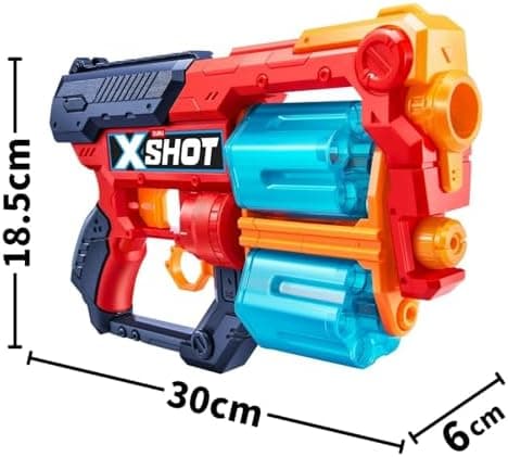 XSHOT Excel Xcess Schaumstoffdart-Blaster für взрослые bei Haus- und Partyveranstaltungen mit 16 Darts
