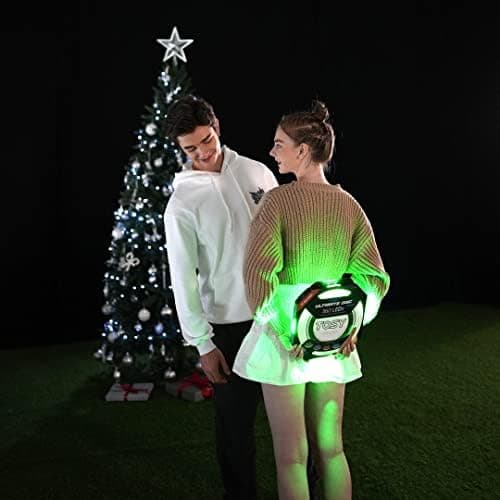 TOSY Flying Disc - 108 RGB-LEDs oder 36 einfarbig, hell, Smart-Modi, Outdoor-Spielzeug für Kinder & Erwachsene, Auto-Auf