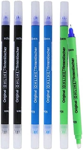 ONLINE Kompatible LAMY Tintenpatronen blau, Universal Patrice, löschbar, für Füllhalter & Tintenroller - Vorteilspack Ko