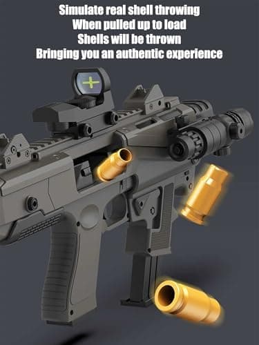 Spielzeugpistole Reichweite 8-10m + Soft Bullet Guns Toy
| Soft Bullet Guns Toy +20 Stück Weiche Kugeln
| Spielzeug Waf