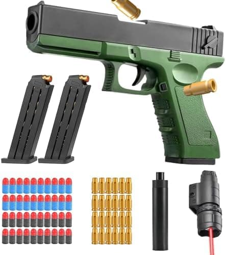 Sicherheitstraining mit Spielzeug Pistole - Soft Foam Blaster Toy für 14+