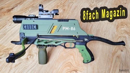 Generisch 8-Pfeil-Repetiermagazin PM-86 für Alligator von Man Kung - Maximales Treffergepriesenes Magazin