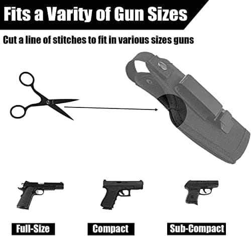 Tactical Gürtelholster für Concealed Carry - Rechts- und Linkshänder, passt Gelbe und Schwarz	void
| Metall Klipp Gürte