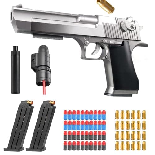 Sicherheitstraining mit Spielzeug Pistole - Soft Foam Blaster Toy für 14+