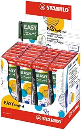 STABILO Tintenpatronen zum Nachfüllen - EASYoriginal Refill - löschbare Tintenpatronen - Schreibstifte - 6er Pack - blau