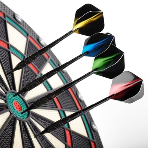 Elektronische Dartscheibe Dartpfeile 12 Stück Soft Darts Pfeile Set 18 Gramm ProfiSoft Dartpfeile
| Soft Darts Pfeile S