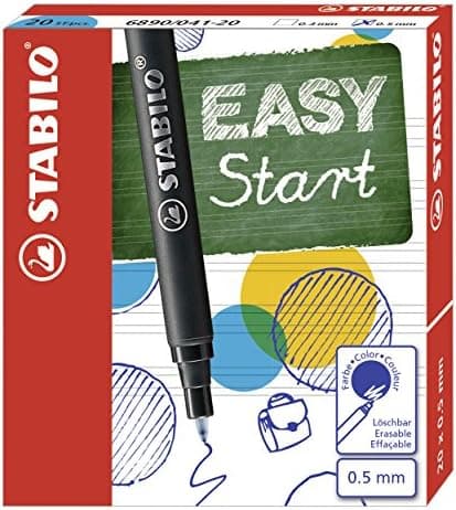 STABILO Tintenpatronen zum Nachfüllen - EASYoriginal Refill - löschbare Tintenpatronen - Schreibstifte - 6er Pack - blau