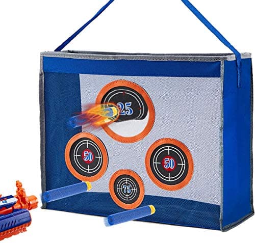 Toyer Schaumstoff-Blaster Aufbewahrung N-Strike Elite/Mega/Rival Serie für Nerf-Waffen und sichtbarer Trainingsplatz