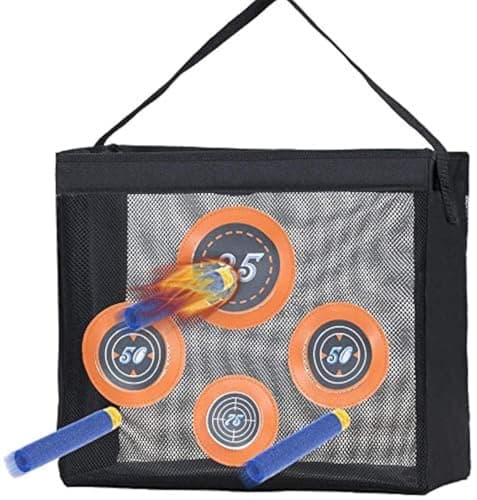 Toyer Schaumstoff-Blaster Aufbewahrung N-Strike Elite/Mega/Rival Serie für Nerf-Waffen und sichtbarer Trainingsplatz
