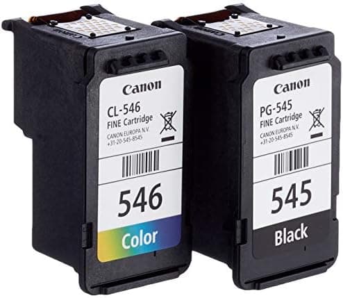 Original Canon Druckertinte Multipack – Schwarz und Farbefür Canon DruckerSerien PIXMA TR, IP, MX, MG und TS mit PG-545