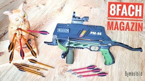 Generisch 8-Pfeil-Repetiermagazin PM-86 für Alligator von Man Kung - Maximales Treffergepriesenes Magazin