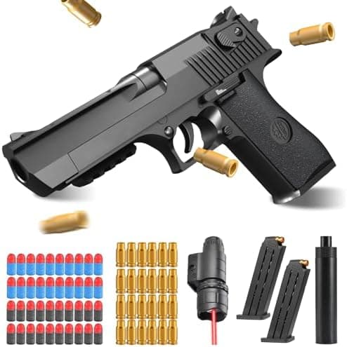 Sicherheitstraining mit Spielzeug Pistole - Soft Foam Blaster Toy für 14+