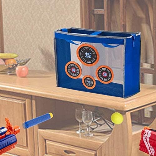 Toyer Schaumstoff-Blaster Aufbewahrung N-Strike Elite/Mega/Rival Serie für Nerf-Waffen und sichtbarer Trainingsplatz