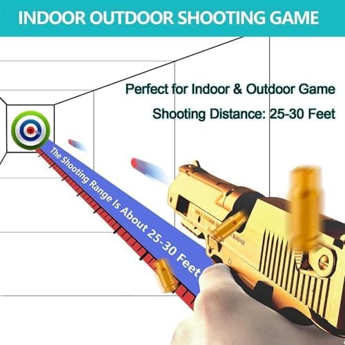 Sicherheitstraining mit Spielzeug Pistole - Soft Foam Blaster Toy für 14+