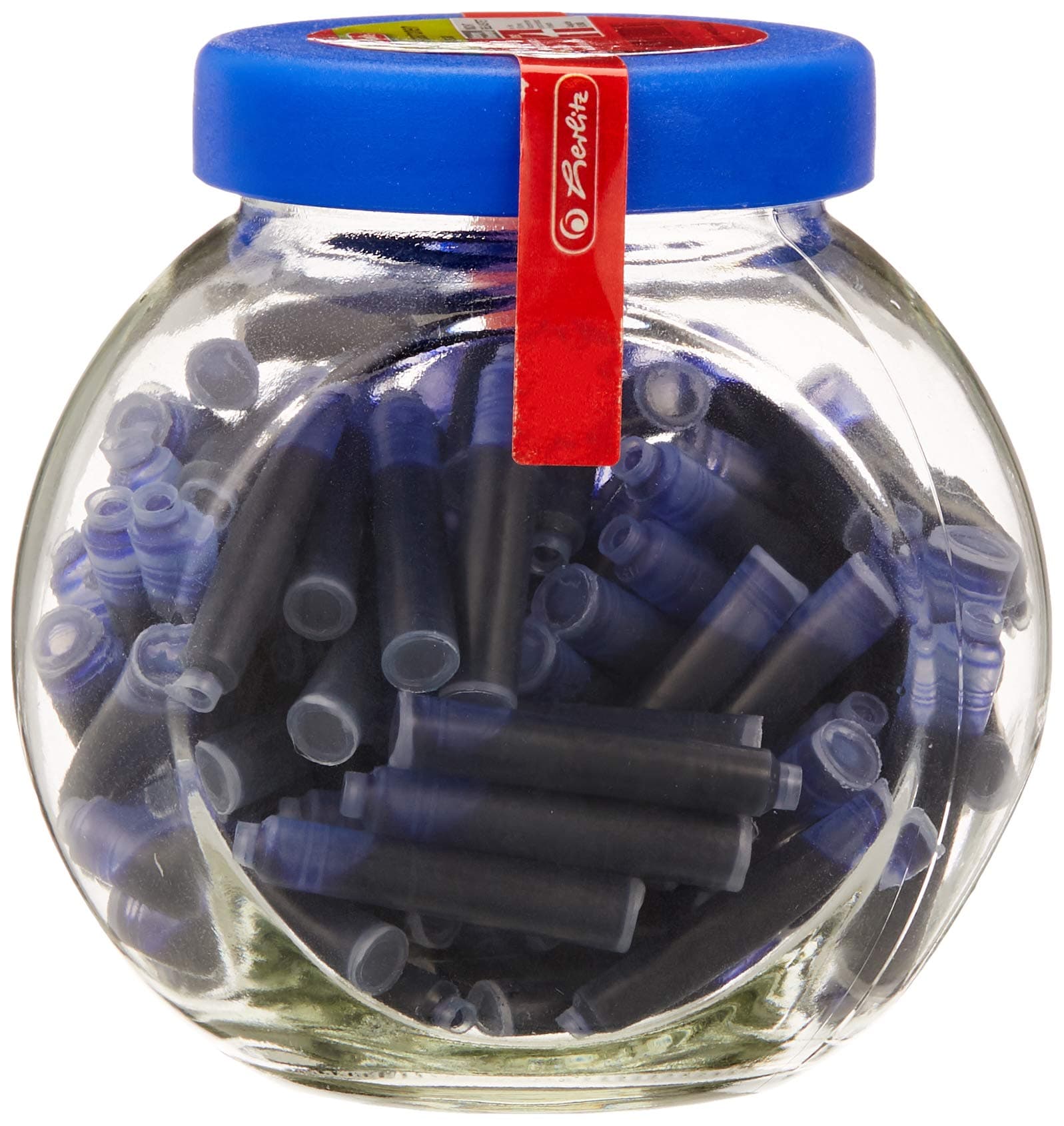 Herlitz Tintenpatronen für Drucker Im Glas mit Schraubverschluss, 100 Stück (100 Stück)